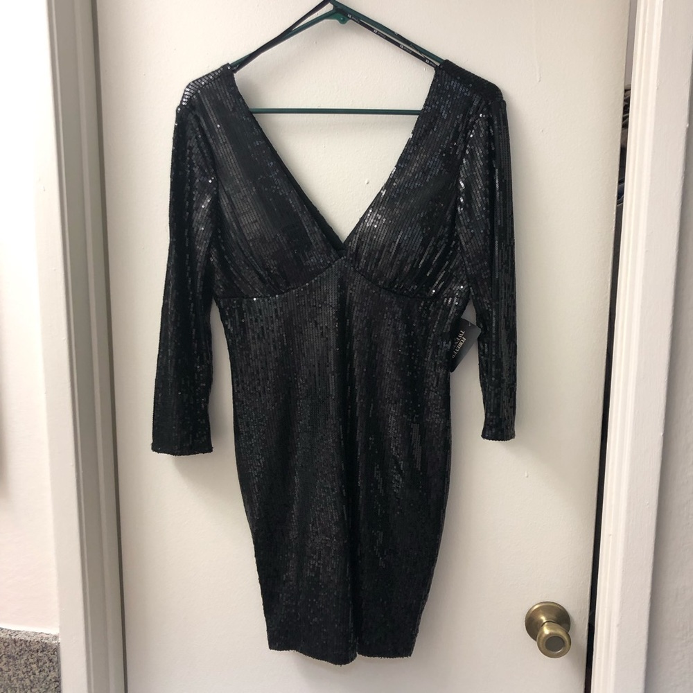 Sequin mini dress